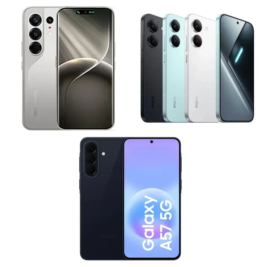 POCO X8 Pro Max vs Samsung A57 vs Tecno Camon 50 Pro