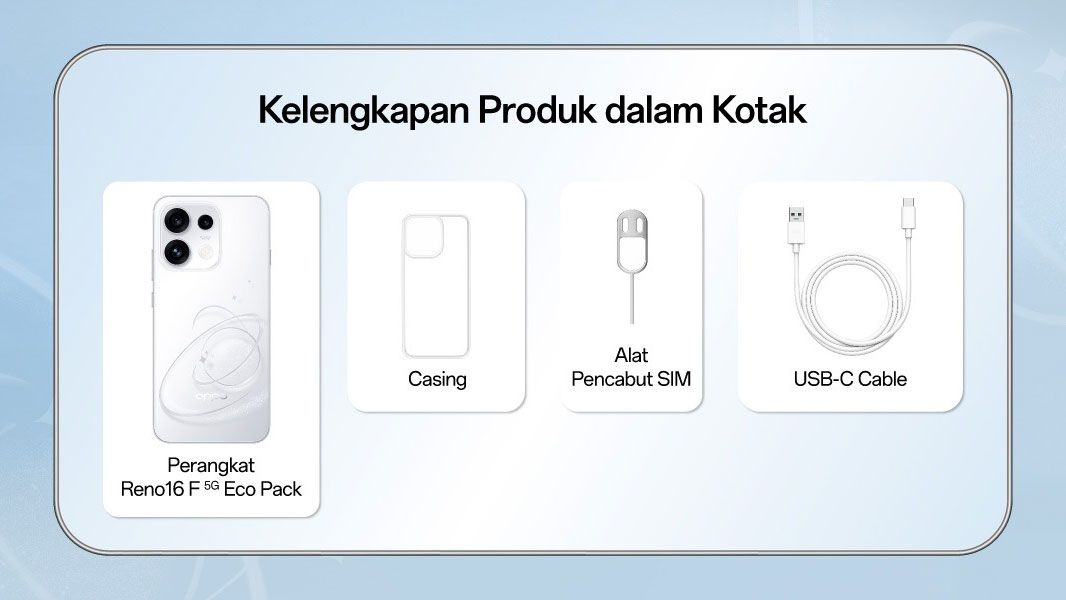OPPO Reno16 F 5G Eco Pack: Deal Pre-order Buat Mahasiswa?
