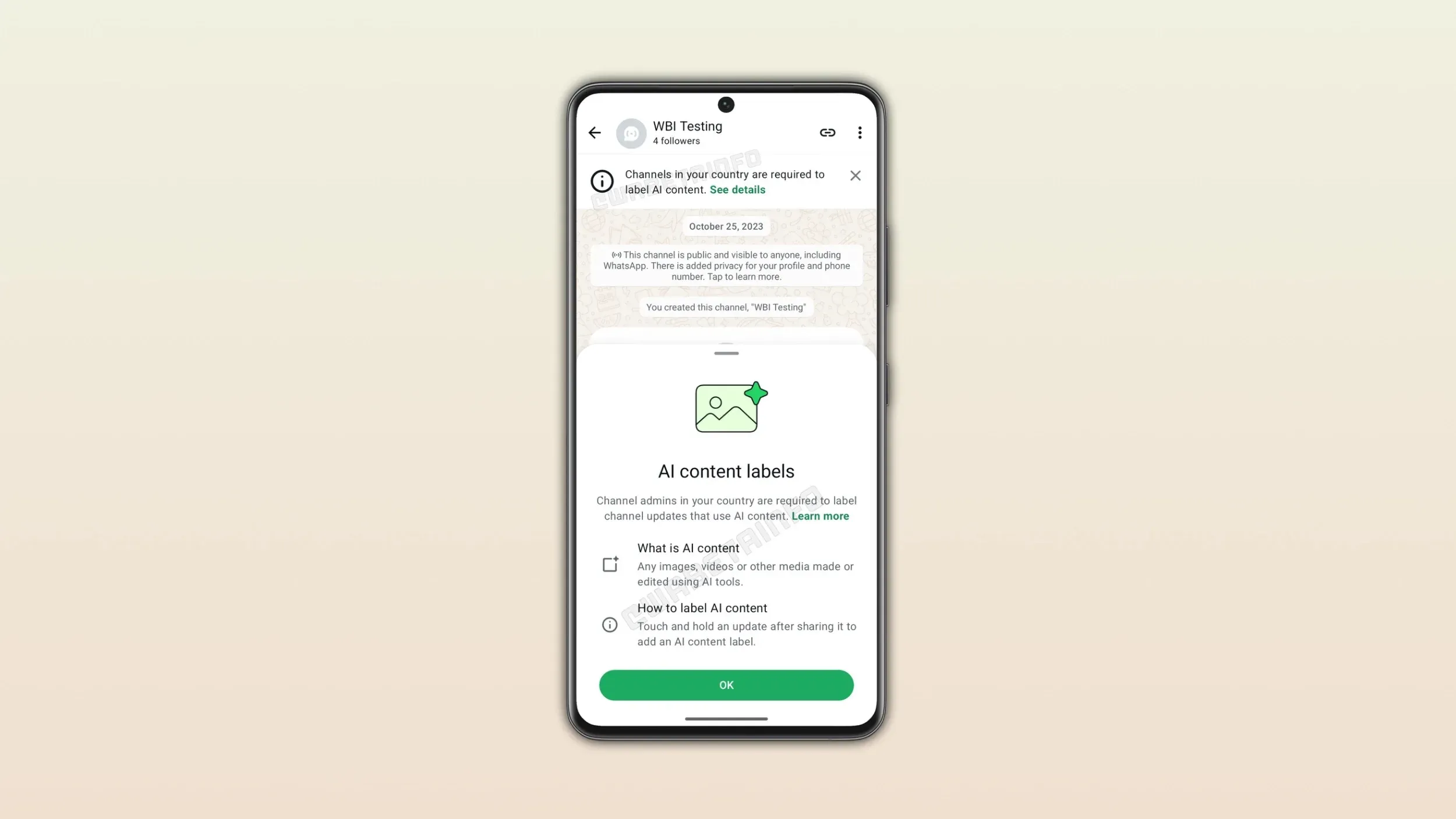 Label AI WhatsApp di Channel: Transparansi Baru untuk Konten Buatan AI