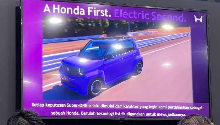 Honda Super-ONE: Mobil Listrik Sport Rp438 Juta dengan Kuota 100 Unit