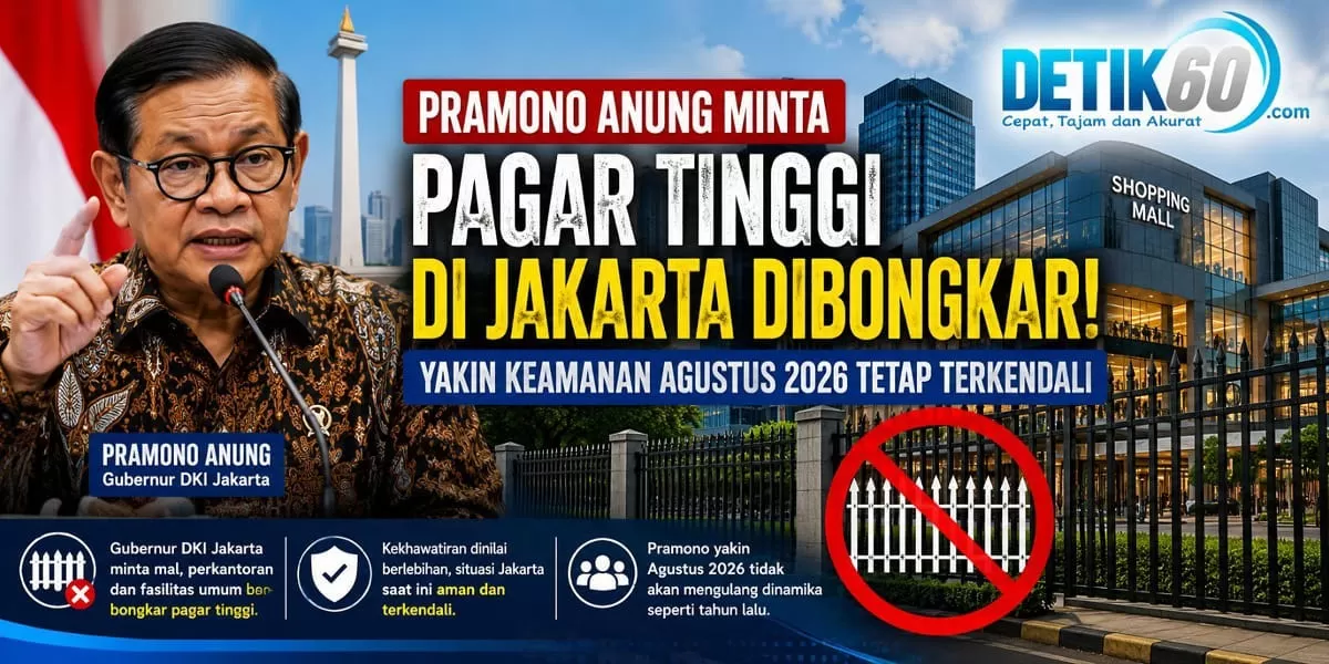Pagar Tinggi Mal Jakarta: Keamanan Investasi vs Wajah Kota