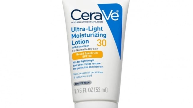 Sunscreen Ceramide Terjangkau dengan Niacinamide untuk Skin Barrier