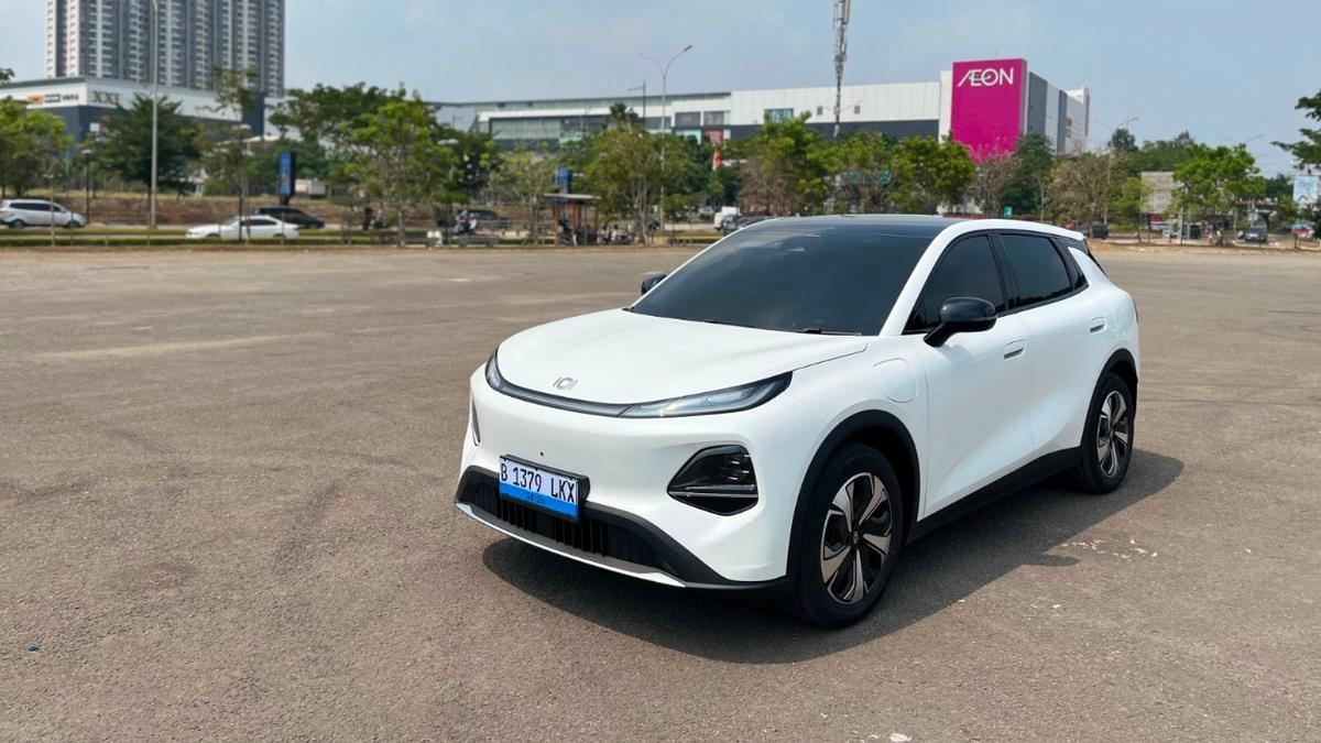 Kabin Changan Nevo Q05: Layar Besar, Kontrol Pintar
