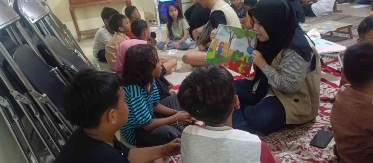 Program Literasi Mahasiswa Jangkau Desa Terpencil