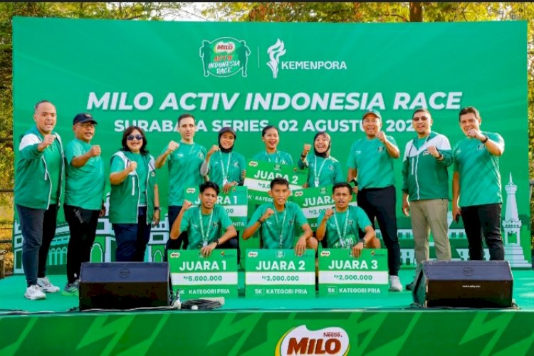 Gelombang Event Lari Keluarga: Snoopy, MILO, dan Baba Lili Tata