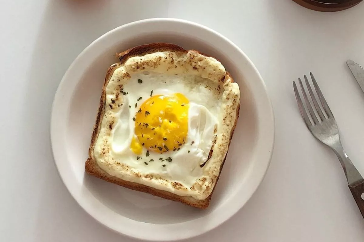 Roti Panggang Isi Telur: Sarapan Praktis Berprotein Tinggi