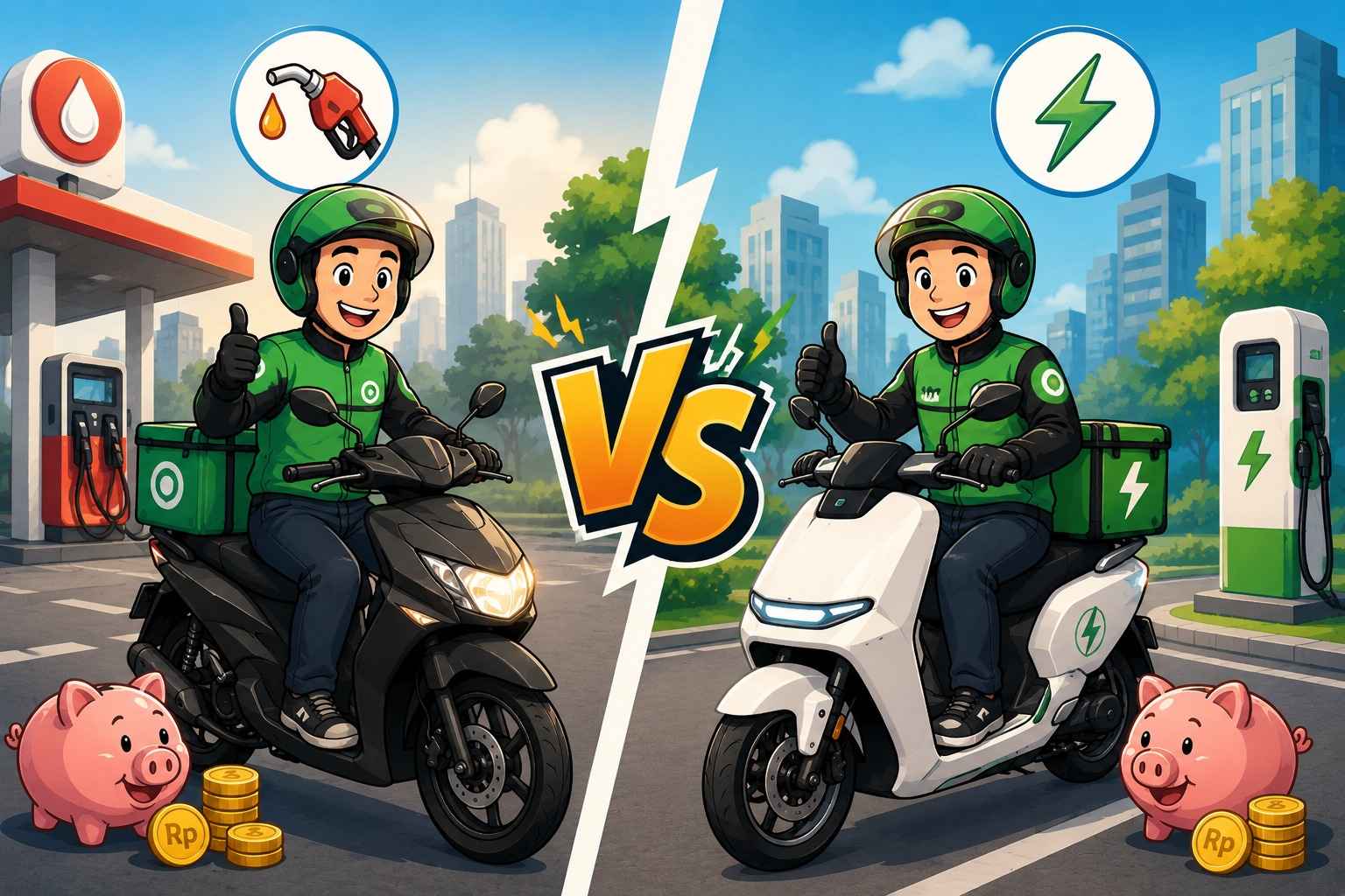 Mobil Listrik vs Motor Bensin: Biaya Kepemilikan 5 Tahun