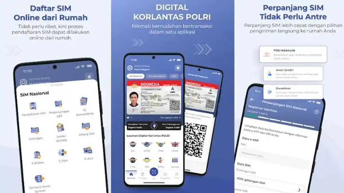 Cara Membuat SKCK Online dan Mengaktifkan SIM Digital di HP
