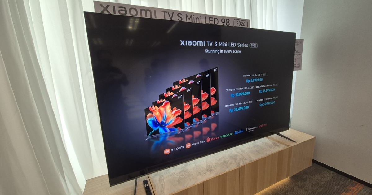 Xiaomi TV S Mini LED Hadir dalam 5 Ukuran, dari 55 sampai 98 Inci