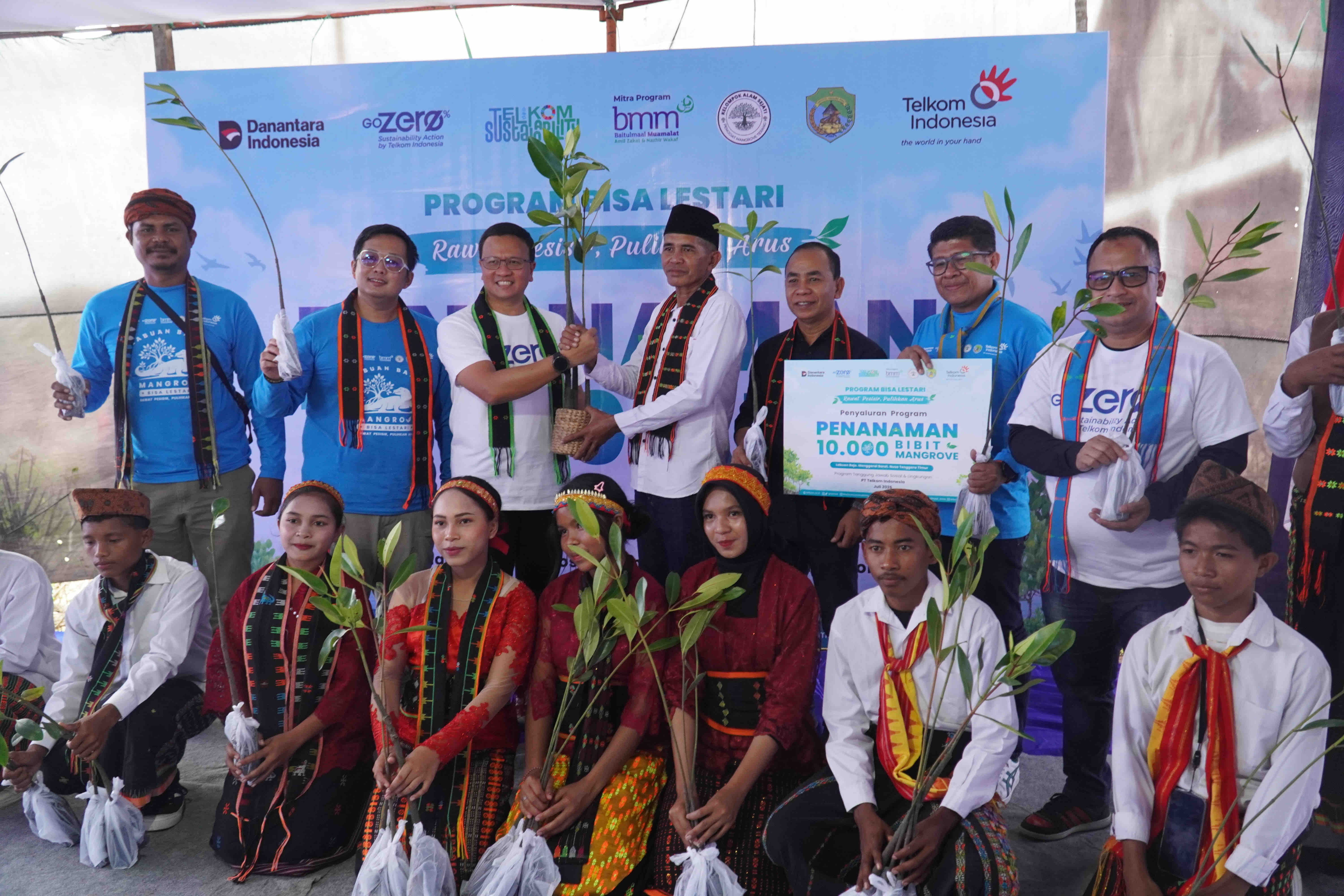 Telkom Tanam 20.000 Mangrove: Ketahanan Pesisir dan Transformasi BUMN