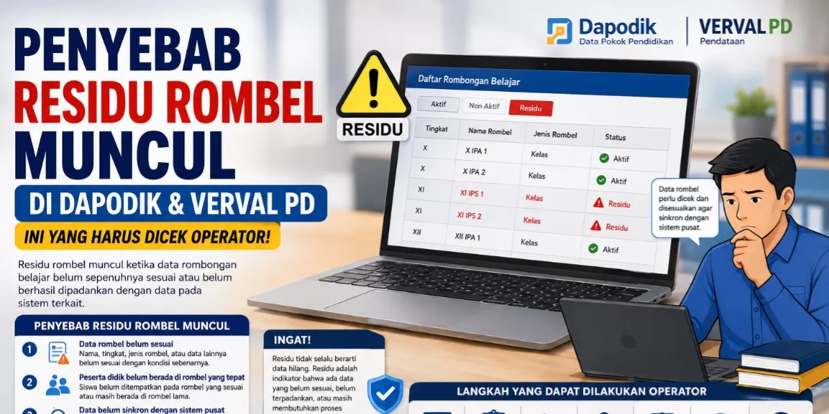 Kesalahan Data Dapodik: Panduan Verifikasi Identitas Siswa