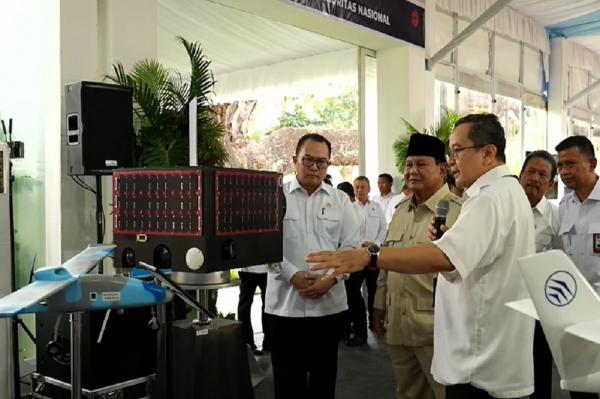 Presiden Tinjau Inovasi BRIN: Pesawat Tanpa Awak hingga Tembok Laut Raksasa