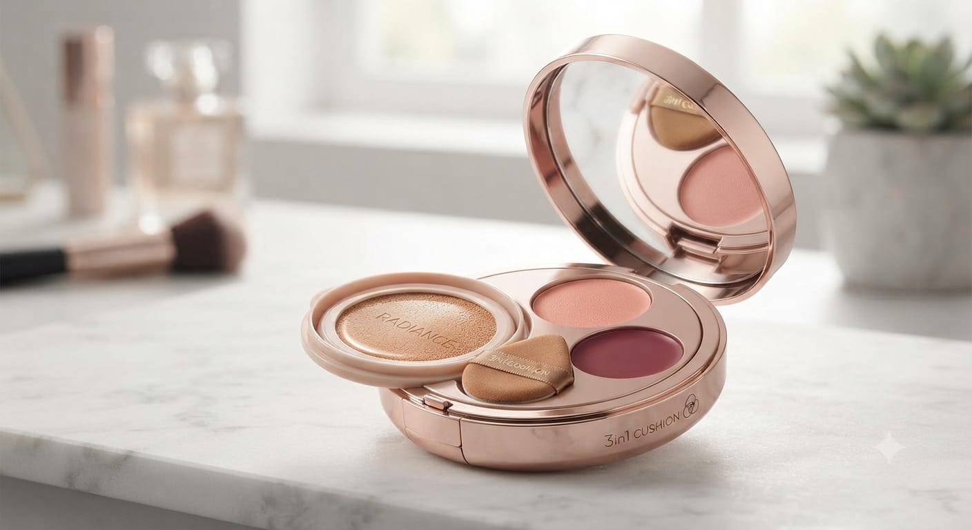 Cushion 3in1 untuk Kulit Berjerawat: Makeup, Skincare, dan SPF dalam Satu Langkah