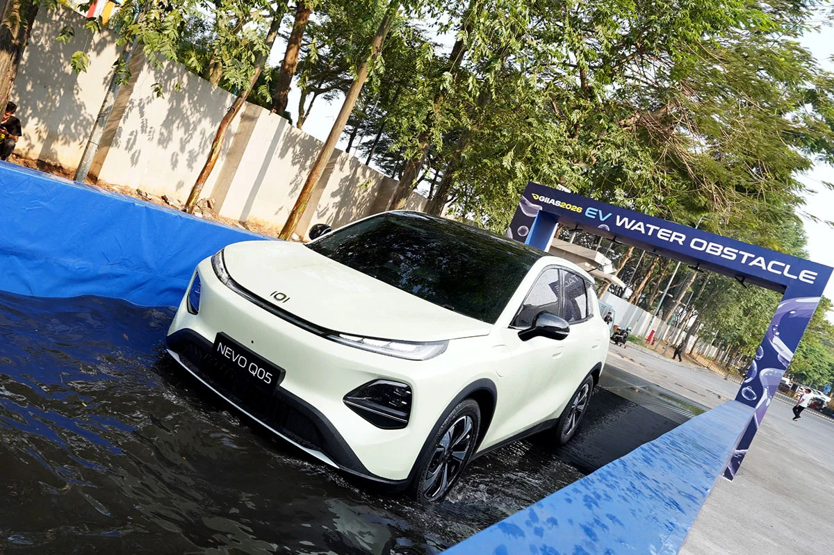 Changan Deepal S05 dan Nevo Q05 Curi Perhatian di Area Test Drive