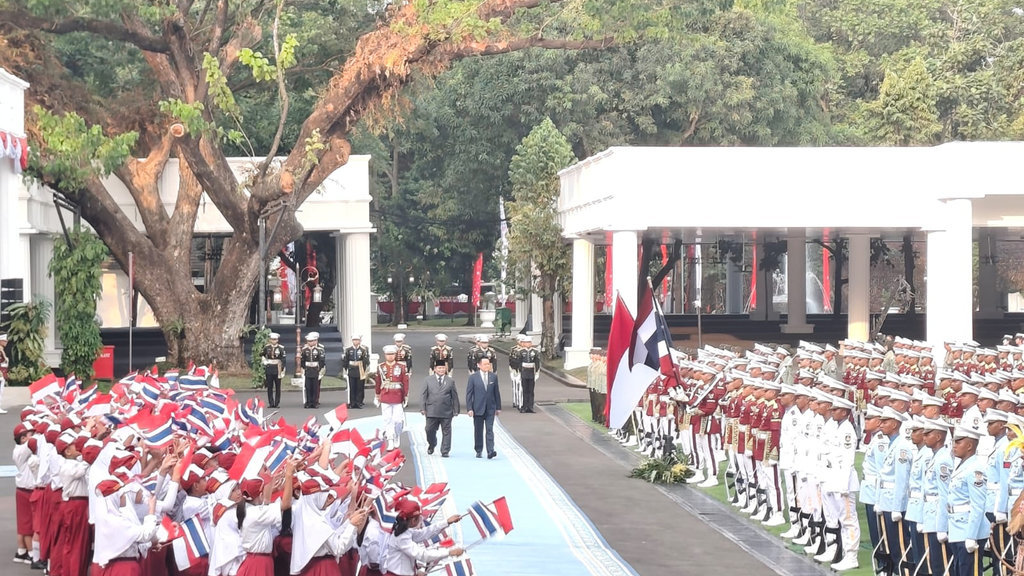 Prabowo dan PM Thailand Perkuat Poros Pertahanan dan Siber
