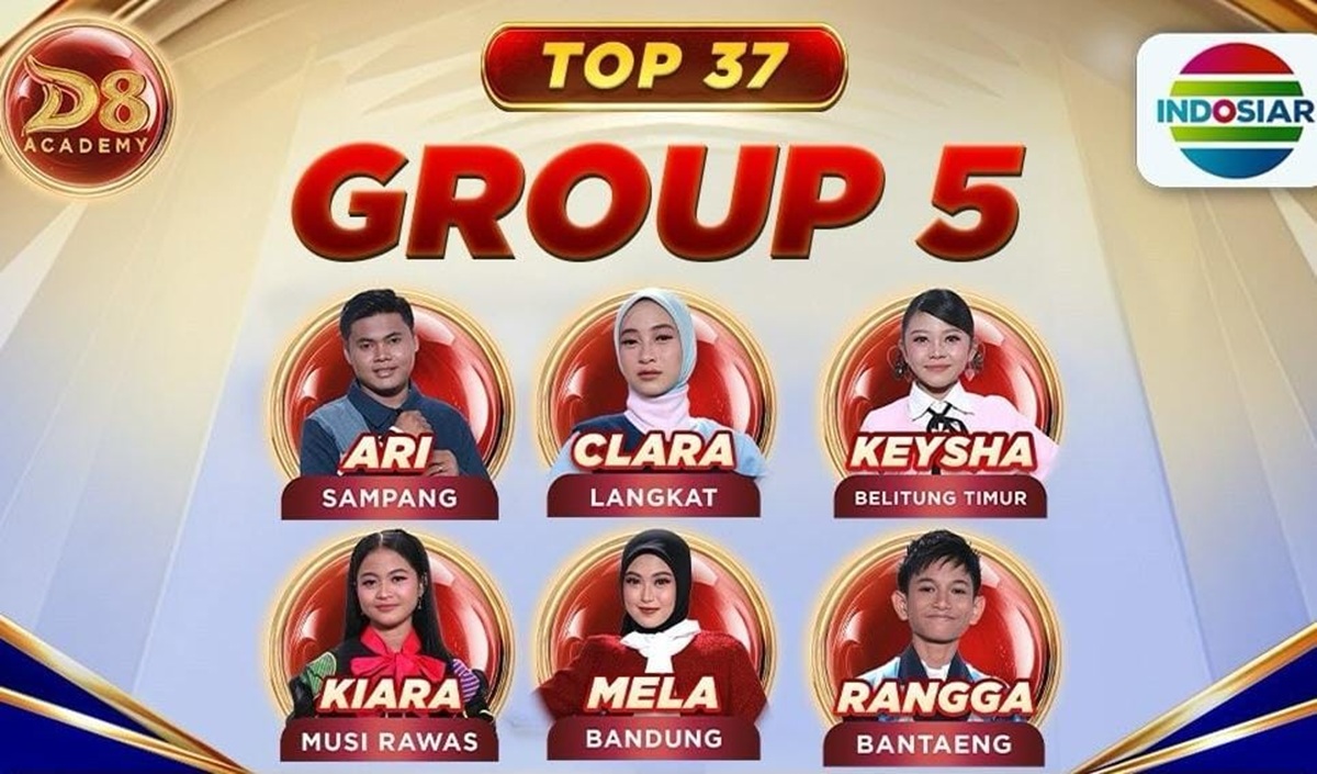 Momen Penuh Emosi di D'Academy 8 Top 37
