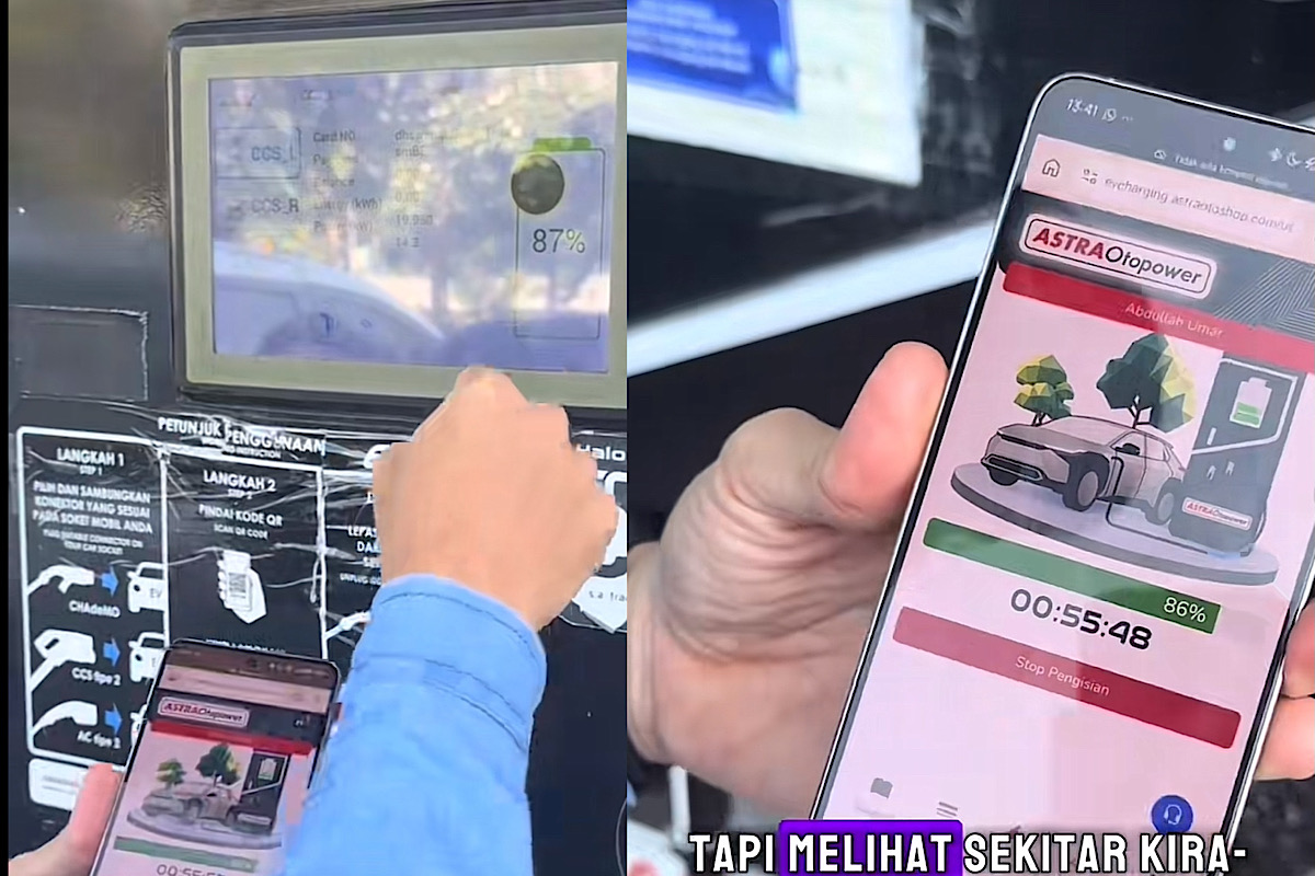 Etika Ngecas Mobil Listrik di SPKLU: Jangan Egois Soal Persen