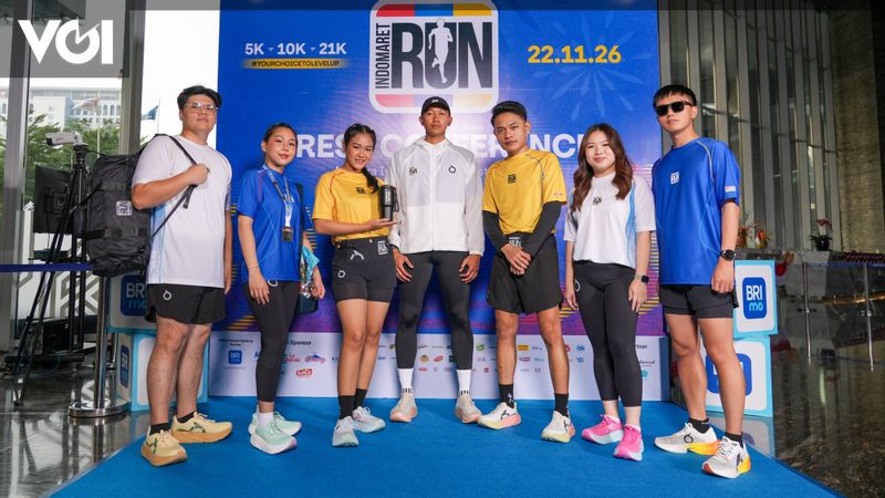 Indomaret Run di PIK 2: 10.000 Pelari, Tiga Kategori, Satu Pengalaman