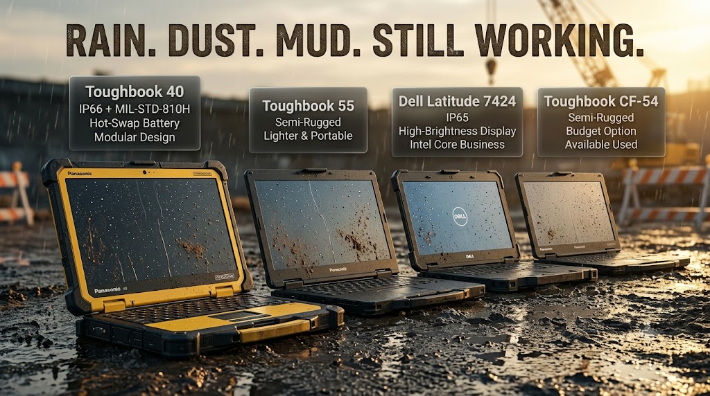 4 Laptop Paling Tangguh untuk Pekerja Lapangan
