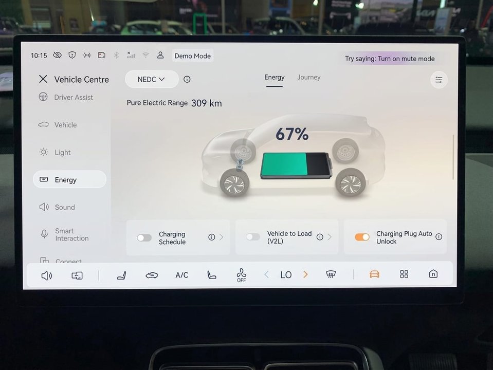 Kabin Changan Nevo Q05: Layar Besar, Kontrol Pintar