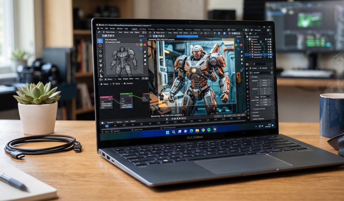 Laptop Murah untuk Mahasiswa Desain Grafis dengan Layar sRGB Akurat