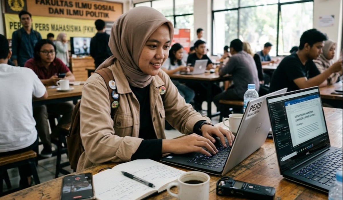 Laptop Ideal untuk Mahasiswa Jurnalistik: RAM 16GB, Baterai Awet, dan Keyboard Nyaman