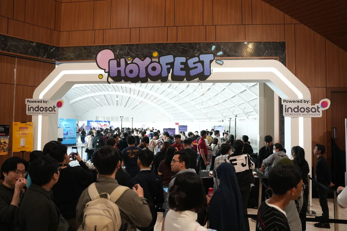 Indosat 5G Membawa Gaming Tanpa Lag ke HoYo FEST