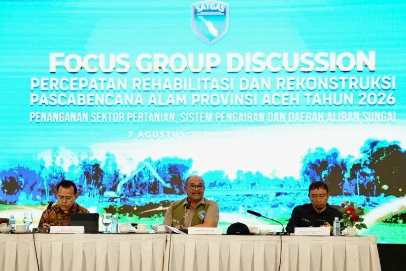 Pemulihan 57 Ribu Hektare Sawah Aceh: Antara Kejar Musim Tanam dan Krisis Pendanaan