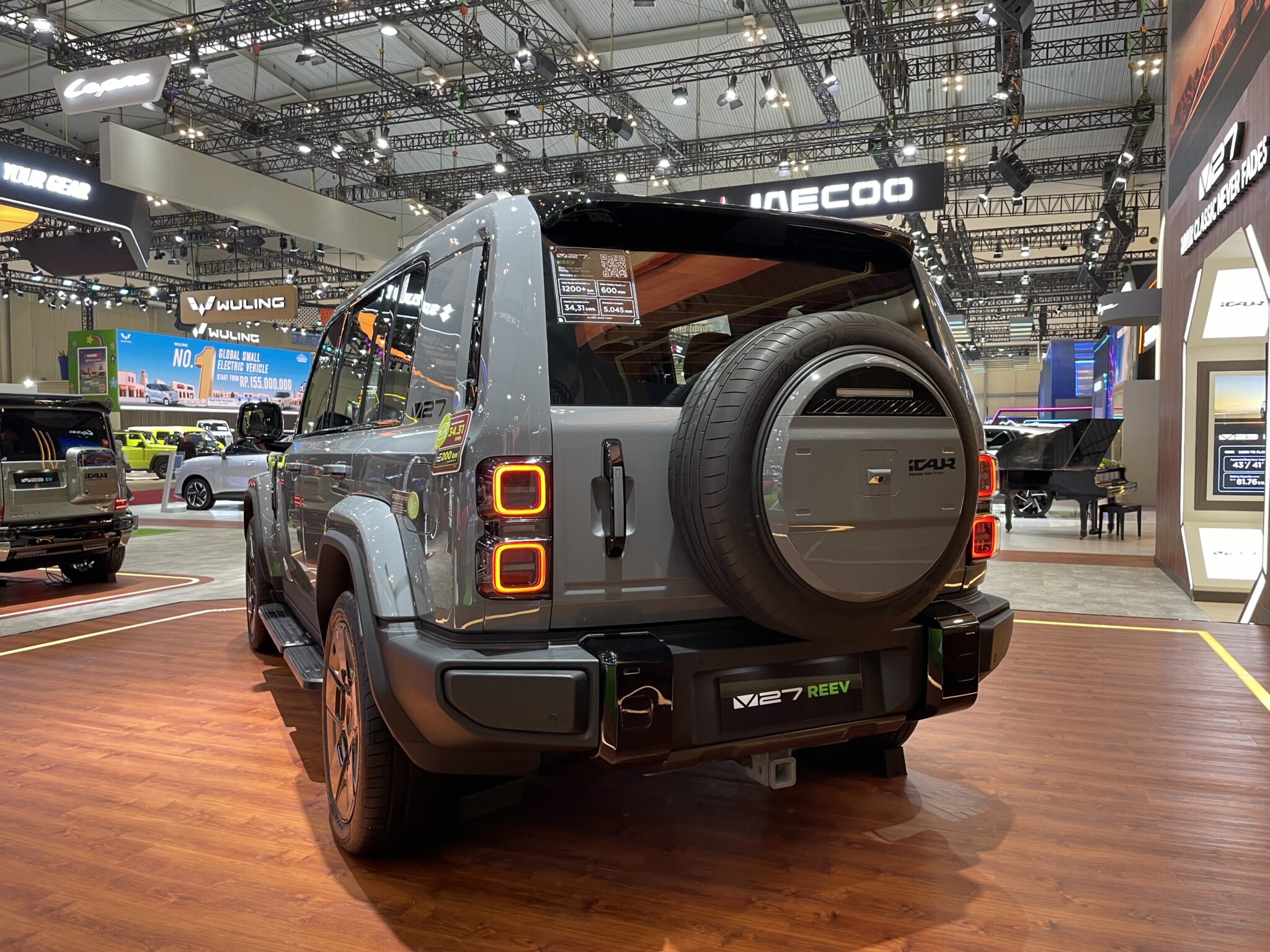 iCAR V27: SUV Listrik Jangkauan Jauh dengan Kabin Premium