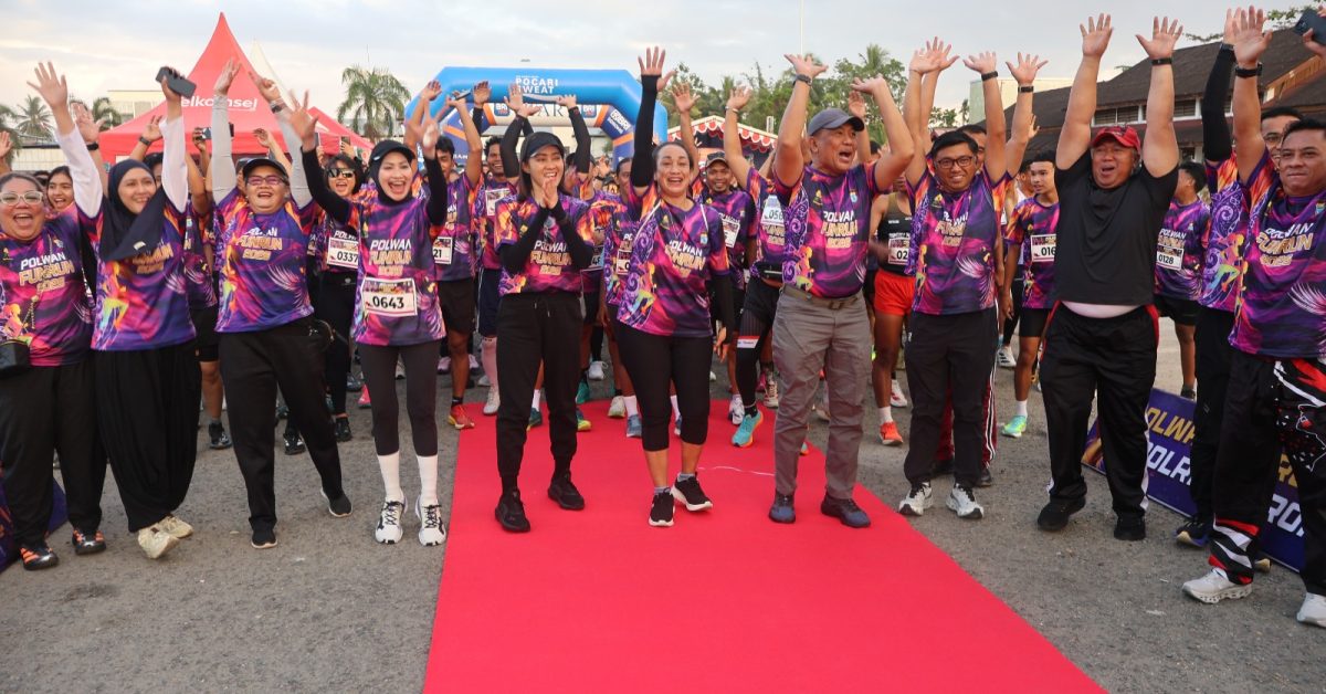 Polwan Run dan Bhayangkara Run: Lari, Sehat, dan Dekat dengan Polri
