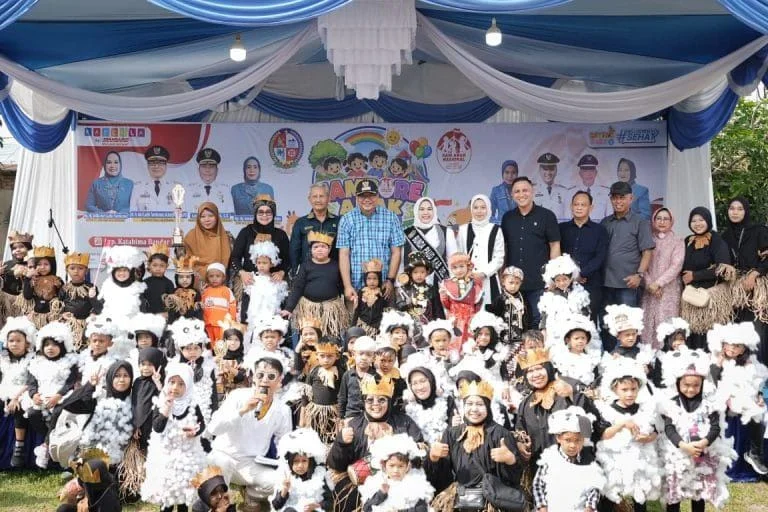 Jambore TK/RA Bandar Khalipah dan Pelajaran Kolaborasi Desa