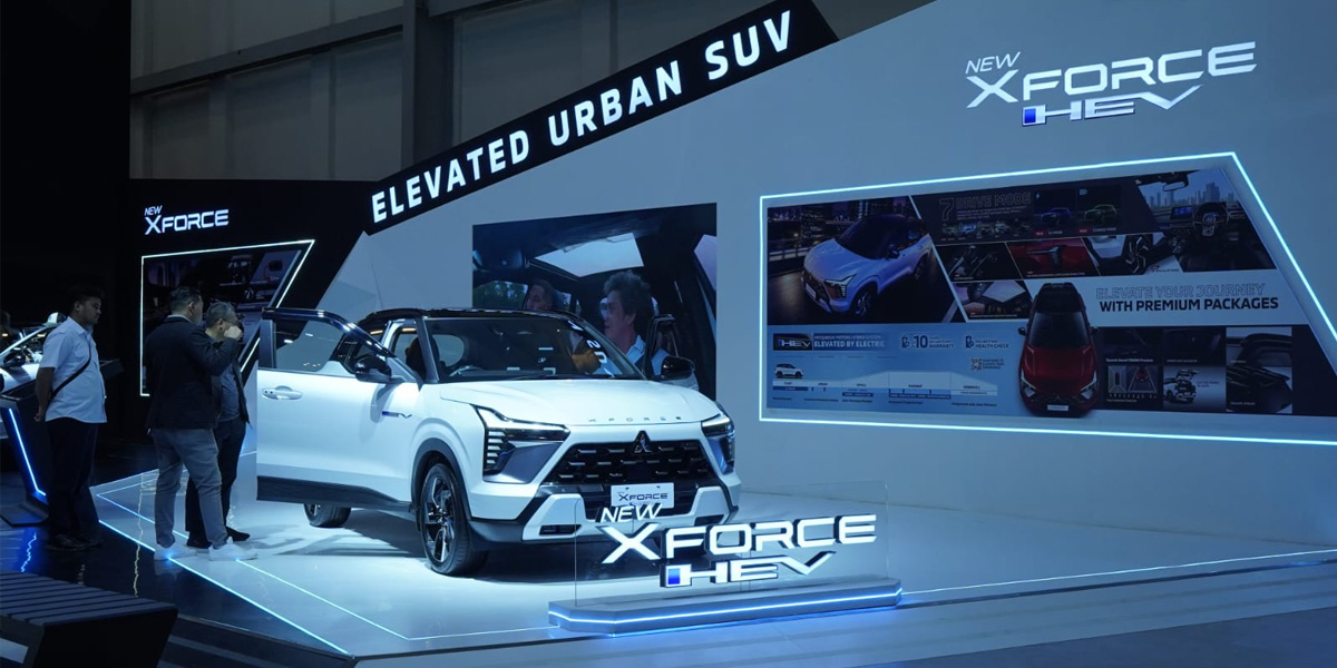 Mitsubishi Xforce HEV Curi Perhatian di GIIAS: Hybrid yang Punya Misi