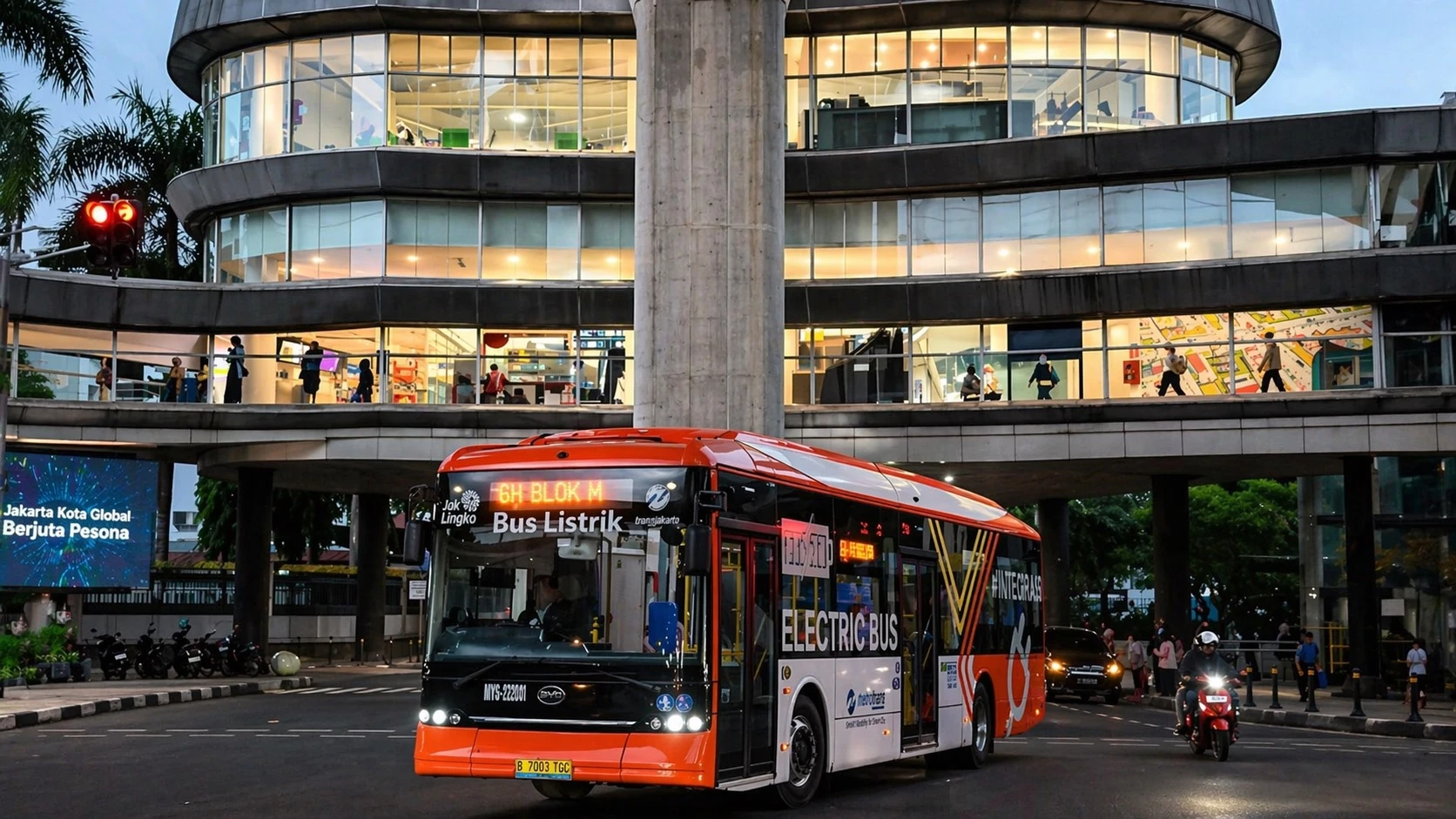 Naik Transjakarta Cuma Rp1 Saat CFD: Senayan–Ancol