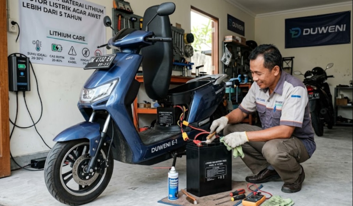 Panduan Lengkap Merawat Baterai Lithium Motor Listrik