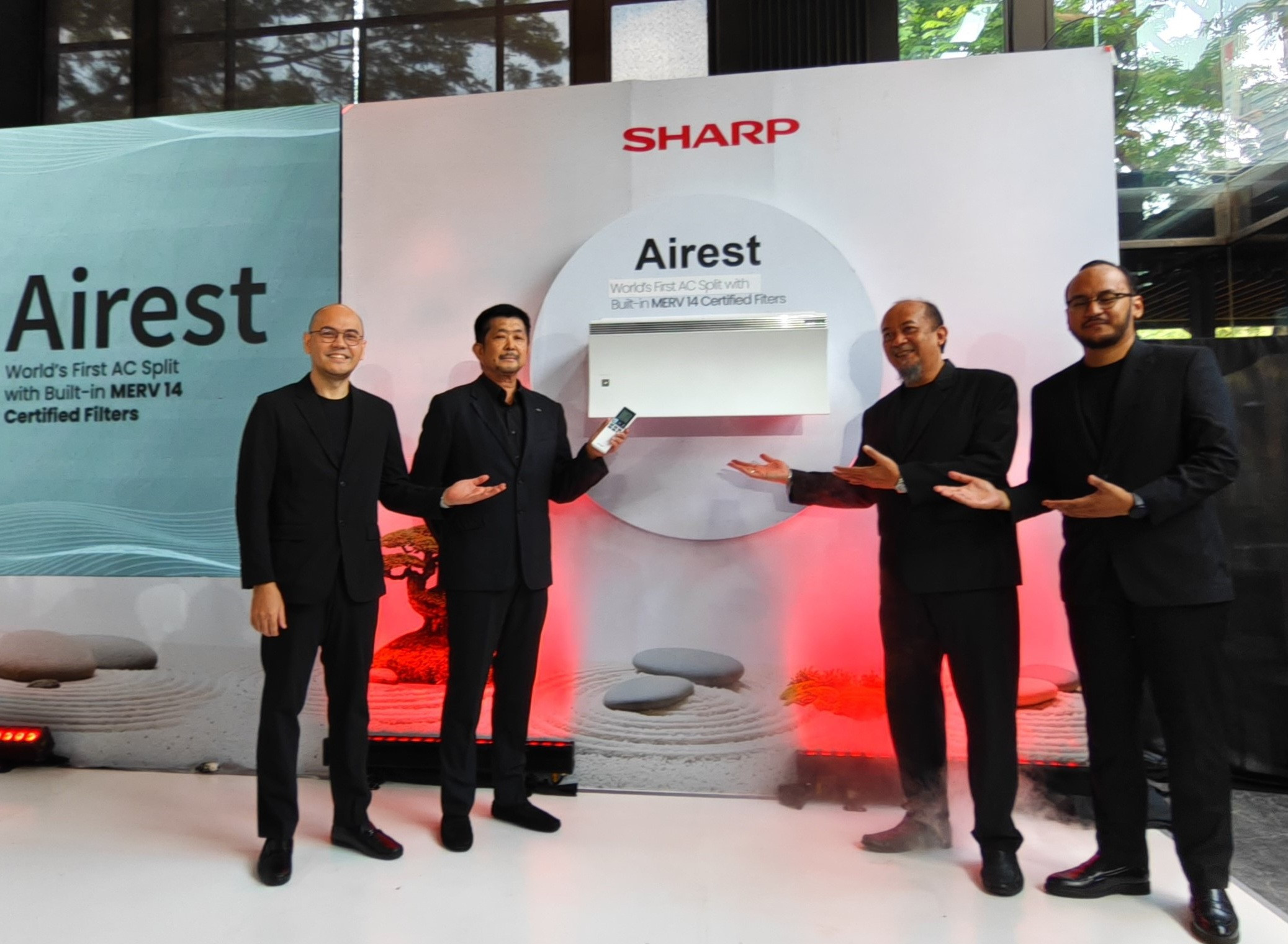 Sharp AIREST, AC Hybrid Pemurni Udara dengan Filter MERV 14