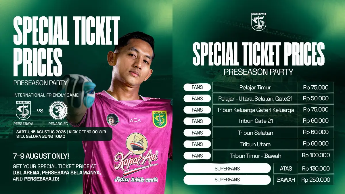 3 Promo Tiket Agustus: Kereta, Konser, dan Olahraga