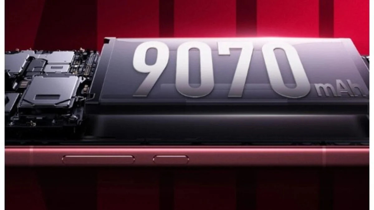 Redmi K100 Pro Max: Baterai 9.070 mAh & Fast Charging 100W