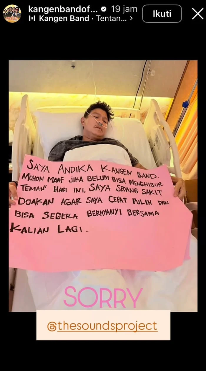 Vokalis Kangen Band Sakit Parah, Panggung The Sounds Project Berubah Wajah