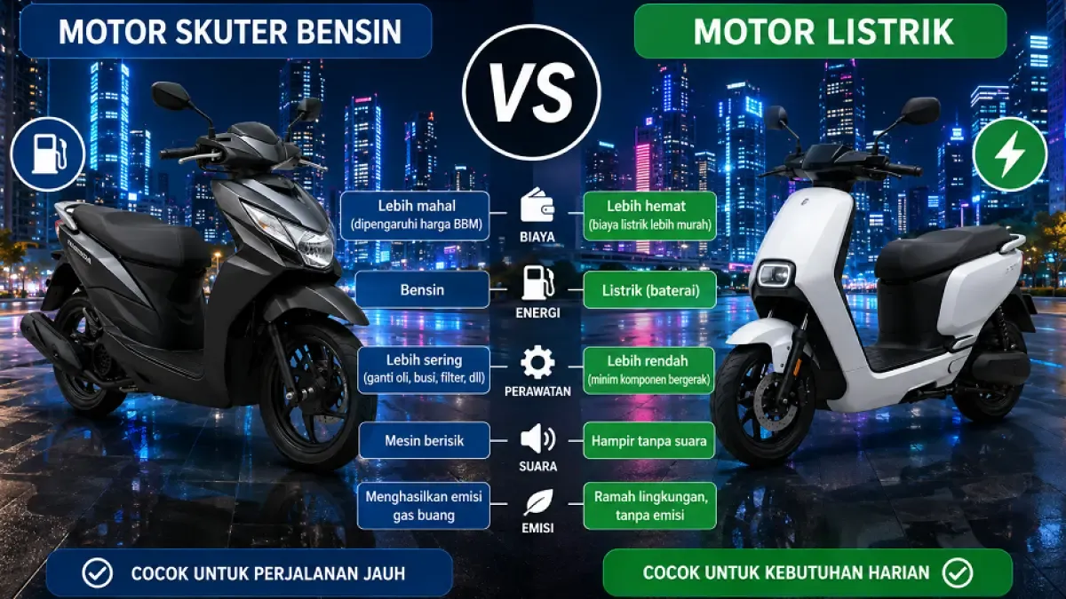 Mobil Listrik vs Bensin: Hitung Total Biaya 5 Tahun