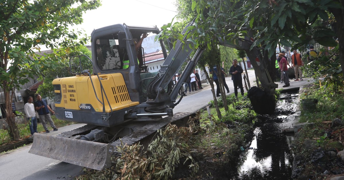 Kota Medan Percepat Perbaikan Drainase dan Pengendalian Banjir