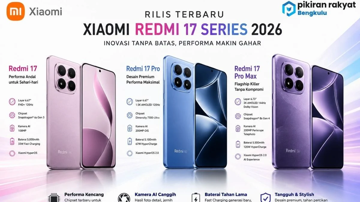 Redmi 17 Series Global: Layar 120Hz, Baterai 7.500mAh, dan Strategi Harga Agresif