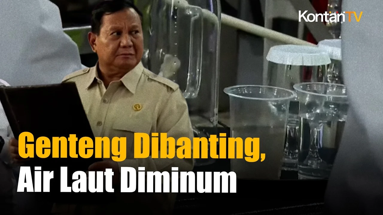 Presiden Uji 150 Inovasi BRIN: Dari Satelit hingga Air Laut Minum