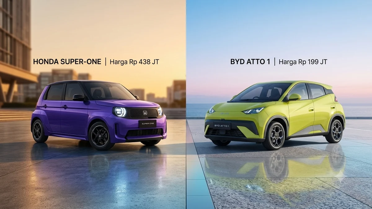 Honda Super One vs BYD Atto 1: EV Kota Mana yang Lebih Menguntungkan?