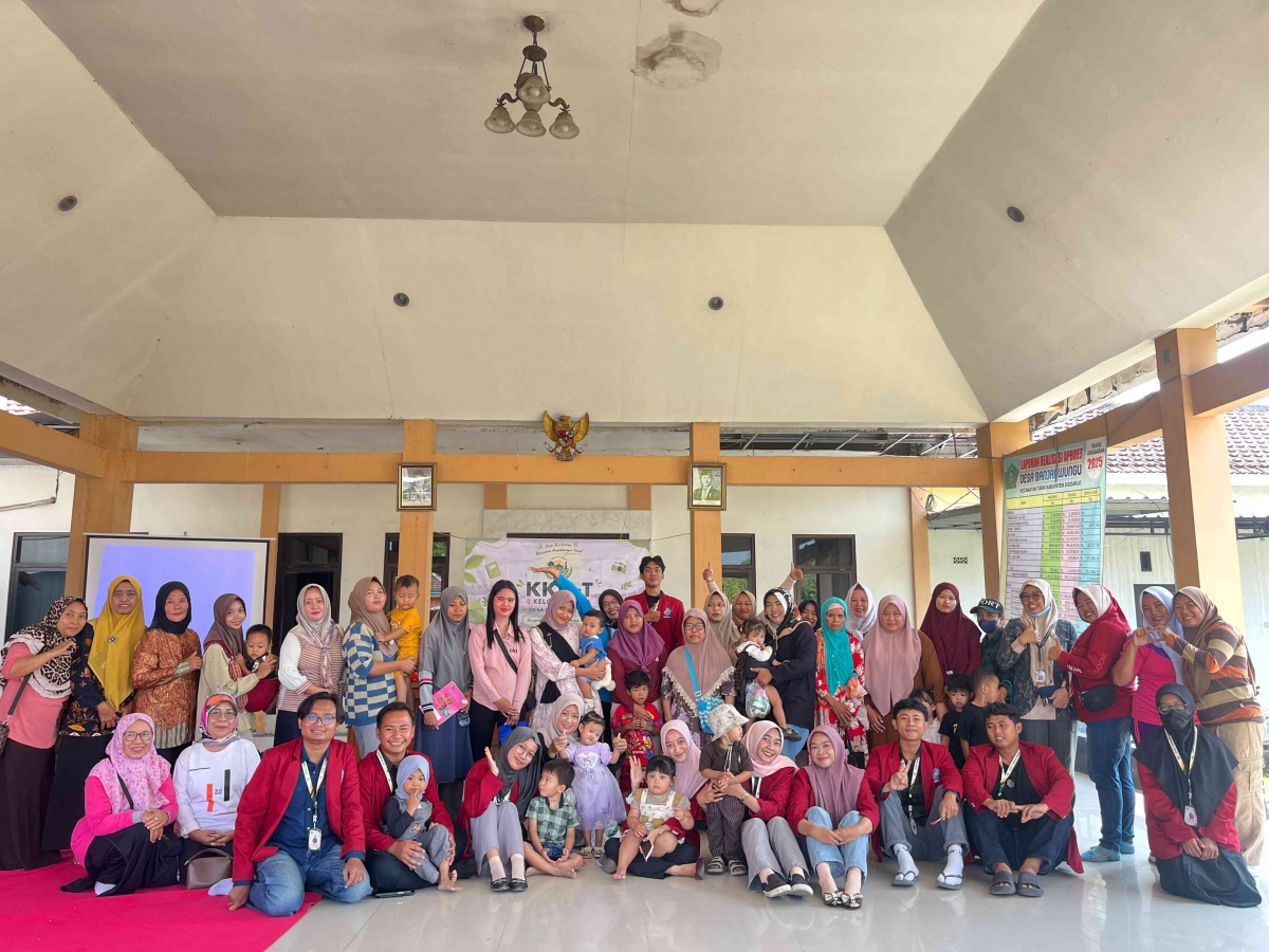 Mahasiswa KKN Jadi Pendidik Gizi: Stunting Diubah Jadi Gerakan Komunitas