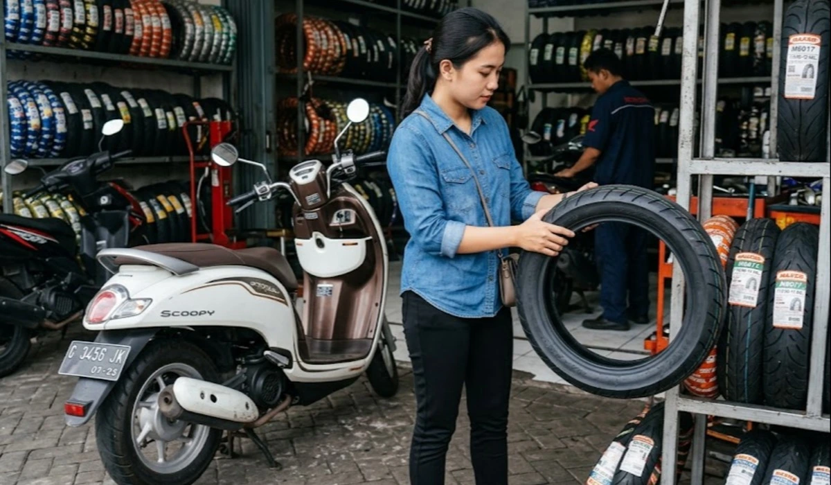 Panduan Lengkap Memilih Ban Honda Scoopy untuk Harian