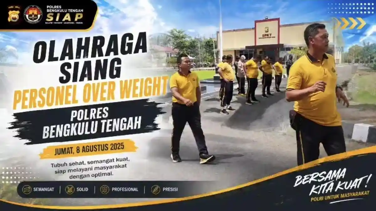 Program Kesehatan Polisi: Dari Lari Siang hingga Nutrition Corner