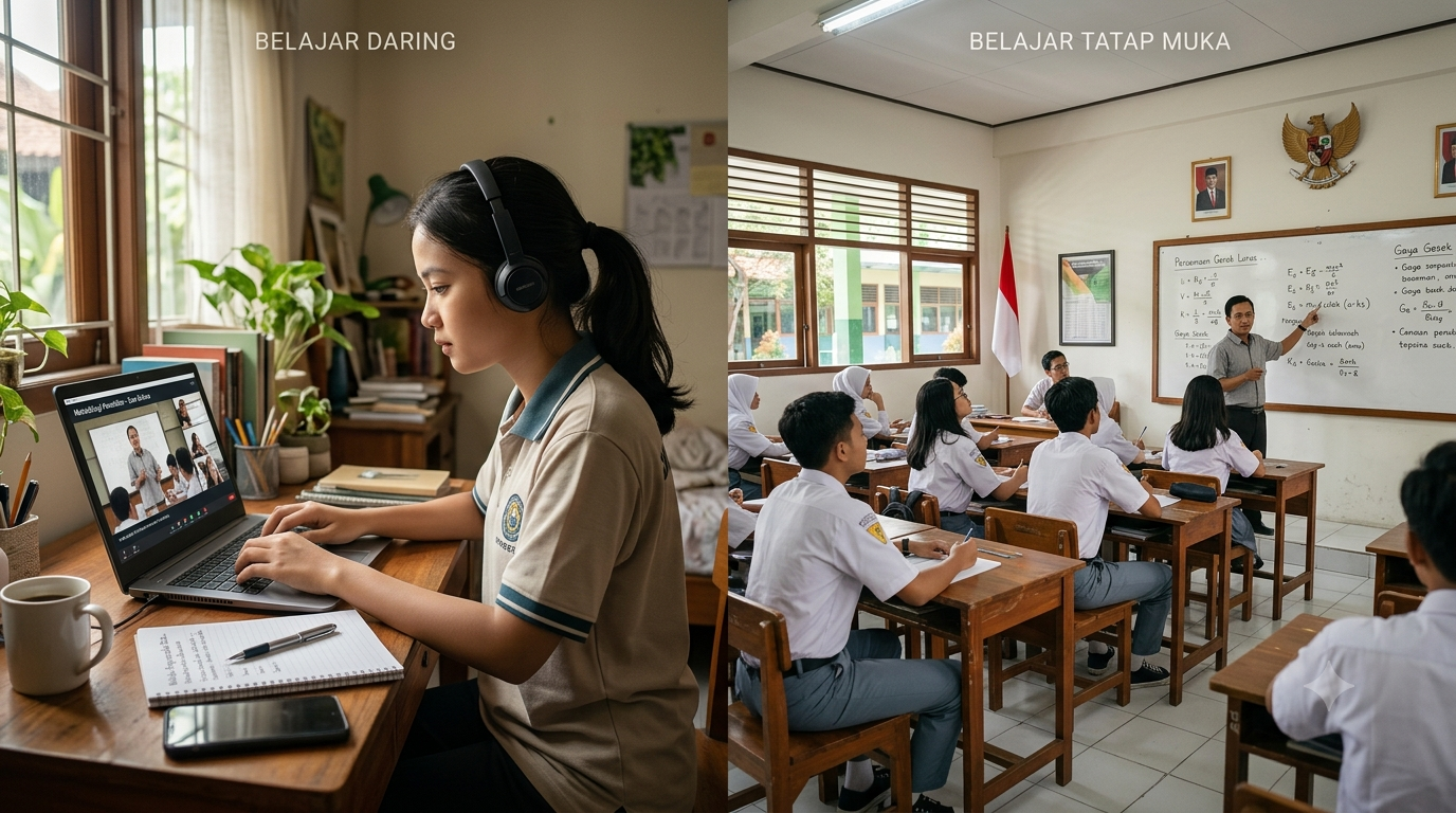 Pembelajaran Daring vs Tatap Muka: Mana Lebih Efektif?