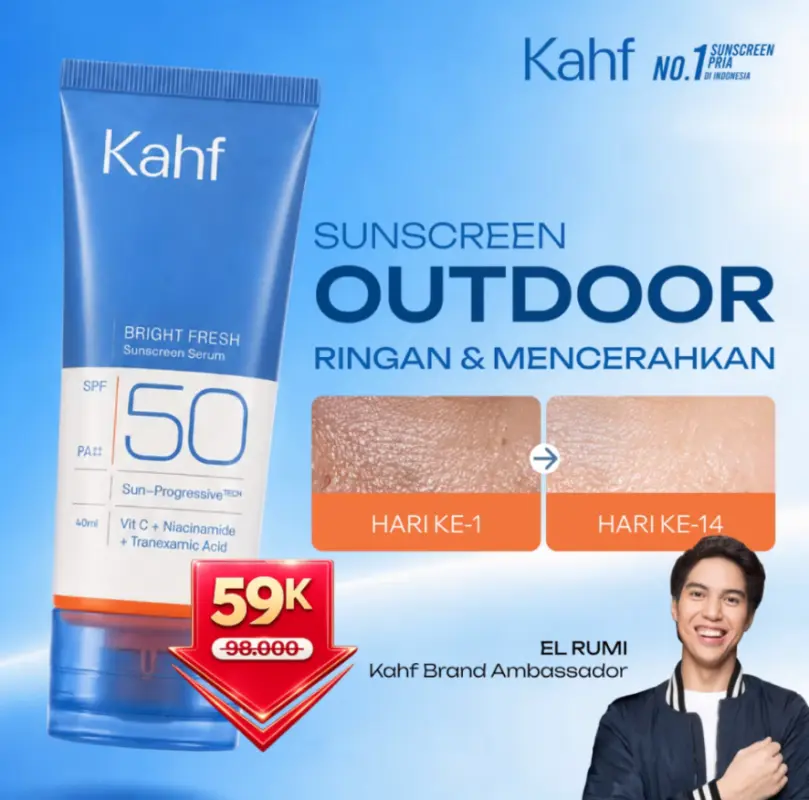 Mengapa Pria Aktif Wajib Pakai Sunscreen Setiap Hari