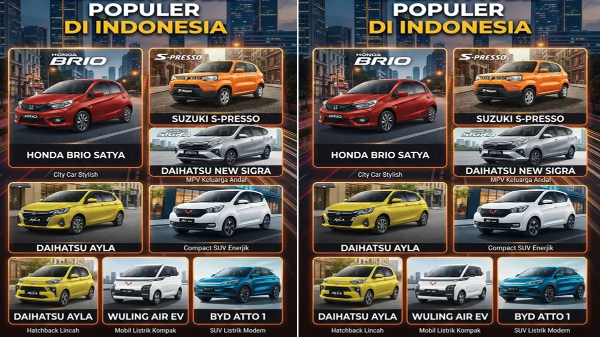 Mobil Entry-Level Terbaik di GIIAS: Irit BBM Mulai Rp100 Jutaan