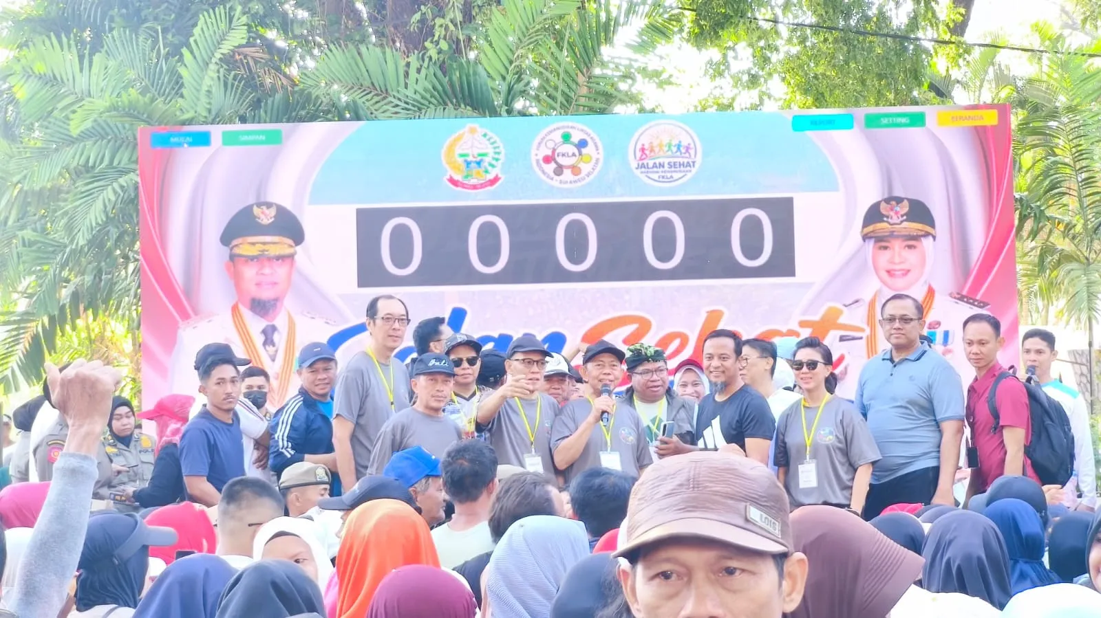 Jalan Sehat Anti Mager di Makassar: Ketika Iman Turut Menjaga Kesehatan